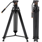K&f Concept 8KG Cap Aluminium Video Tripod Panorama Fluid Ballhead KF09-121