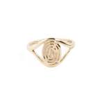 The Reveri Ring In Yellow Gold - O