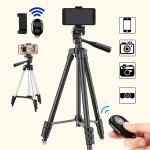 Vloging Dslr Flexible Tripod Extendable Travel Lightweight Stand Remote Control For Vlog Mobile Cell Phone Mount Camera Gopro Li