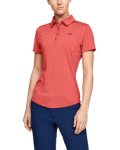 Women's Ua Zinger Short Sleeve Polo - Daiquiri Md