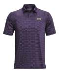 Men's Ua Performance Printed Polo - Twilight Purple LG
