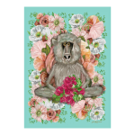 Spring Baboon Art Print - A3