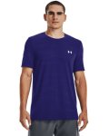 Men's Ua Seamless Wave Short Sleeve - Sonar Blue XXL