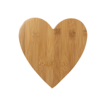 Heart Shape Bamboo Cutting Board & Engraving 21.5 X 22.5 X 0.9CM