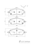 Stone Brake Pad Set Front SP70030
