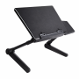 Adjustable Laptop Desk For Standing Or Sitting Cooling Fan 22 High Foldable