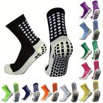 1PC Non-slip Soccer Socks Sports Anti-skid Basketball Socks Unisex Yoga Socks