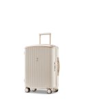 CELLINI Echolac Dynasty 4 Wheel Carry On Trolley Case Almond White