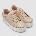 Soviet Thiago Diamond Sneaker - Nude gold - 8