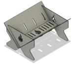 Stainless Steel 3CR12 Portable Braai Set IMP002