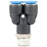 Aircraft - Pu Hose Fitting Y Joint 12MM-1 2 M - 2 Pack