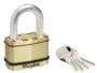 Padlock Laminated Oct 64MM Excell Master Lock