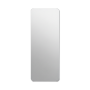 Crystal Clear Acrylic Self Adhesive Wall Mirror - Silver