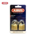 Padlock Brass Abus 2 Piece 30MM Brits Brothers