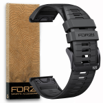 Elite 26MM Easyfit Two-tone Watch Strap - Garmin - Black grey