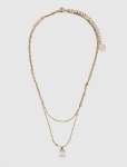 Taylah Waterproof Cubic Zirconia Pendant Necklace - 0 Gold Plated