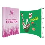 Curved Banner Walls