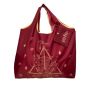 Burgundy Large Tote Bag