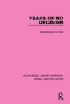 Years Of No Decision Hardcover