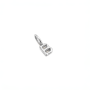 B ~ Alphabet Charm In Silver