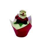 Fancy Flower Tulip Muffin Cup – Red