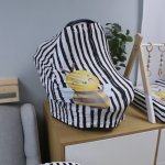 Car Seat Cover Watercolour Boyish Honey Bee