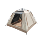 Square Pop-up 4-PERSON Instant Camping Tent For Outdoor Family Use