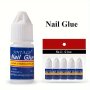 ANTALD Nail Glue - Fast Drying Alpha Cyanocrylate Adhesive For False Nail Tips And Gem Attachments