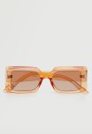 Clear Frame Sunglasses - Orange