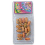 Fashion Hair Plastic Beads Metallic Rose