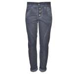 2-TEXTURED Overdyed Pants - Dark Blue L