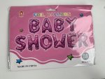 Baby Shower Girl Balloon Banner