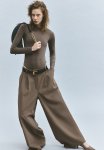 Jersey Thong Body - Dark Khaki Green