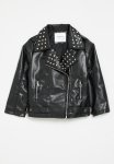 PoP Candy Faux Leather Jacket - Black