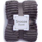 Snooze Duvet Set - Grey Single