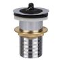 Pulse Waste Basin Brass Unslotted Cp 32MM