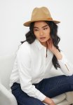 Edit Sadie Fedora - Tan