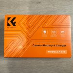 Used K&f Concept Dual LP-E17 Battery + Charger Kit For Canon Cameras