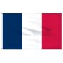 Decor Outdoor Tricolour Double Sided France French National Flag - 150CM