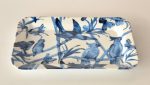 Parrot Rectangular Tray Blue 34X22CM