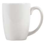 White Mug White Bullet Mug Set Of 6 - 340ML