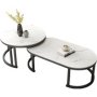Brica Two-piece Modern Coffee Table Set