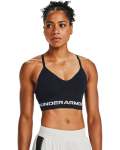 Women's Ua Seamless Low Long Sports Bra - BLACK-001 XS