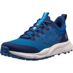 Men's Featherswift Trail Running Shoes - 639 Electric Blue Off White UK8.5