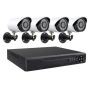 4 Channel Cctv Security Camera System Dvr Kit 3G Phone Viewing And HDMI