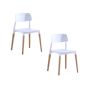 Dining Chairs Set Of 2 - White