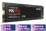 Samsung 990 Pro 2TB Nvme SSD