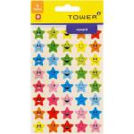 Tower Stars With Faces Stickers