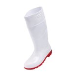 Pioneer White With Red Sole Gumboots