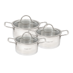 Snappy Chef 6 PC Platinum Cookware Set